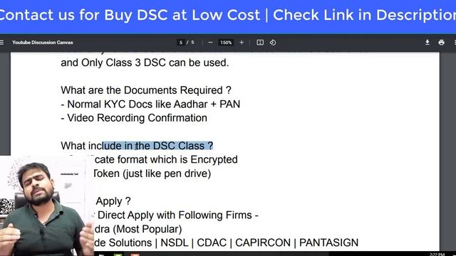 How to Apply Class 3 Digital Signature (DSC) Online in 2022 at Lowest Fees with emudhra смотреть онлайн