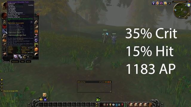 Classic WoW Combat Rogue DPS