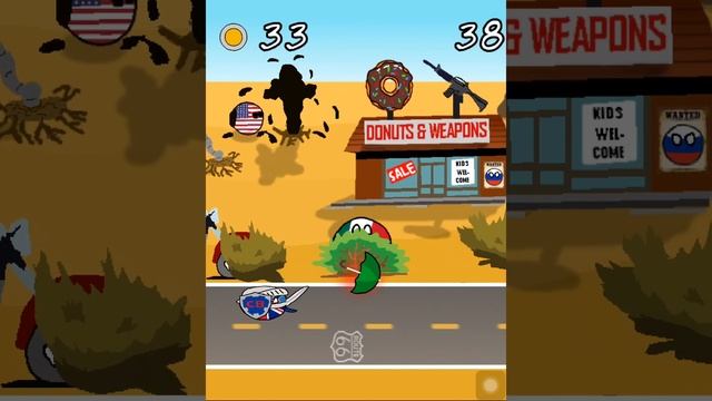 COUNTRYBALLS Game NOW FREE for Android/iOS | Free Countryballs Brexit Special | The Polandball Game смотреть онлайн