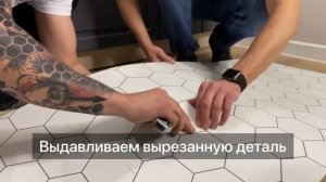 Установка Фартука из ABS(АБС) пластика от компании ФартукоФФ. Монтаж.