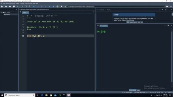 Python Tutorial for Beginners #1: Data Type and Variables