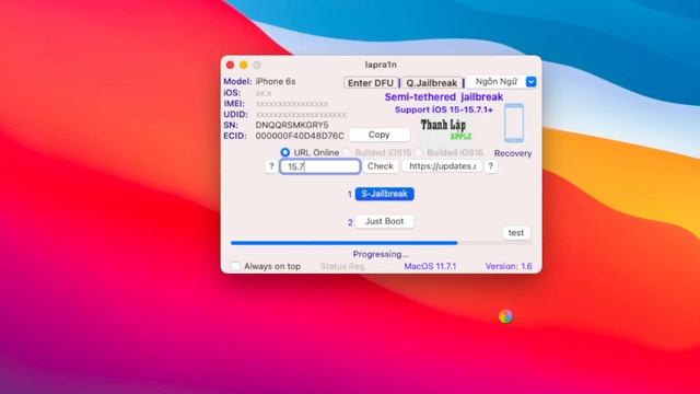 How to Jailbreak iOS 15.0-15.7.3 With Checkra1n (Lapra1n) смотреть онлайн