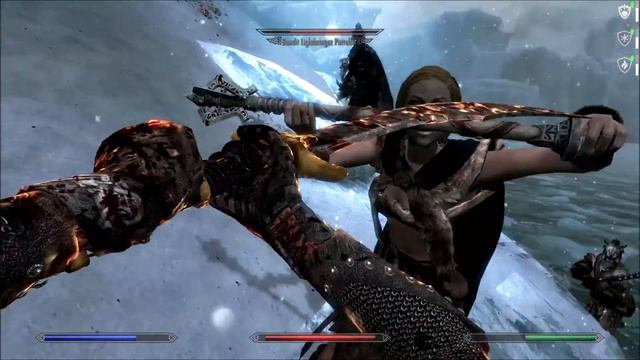 Skyrim Brutal Killmoves, Finishers, Battles, Funny Moments смотреть онлайн