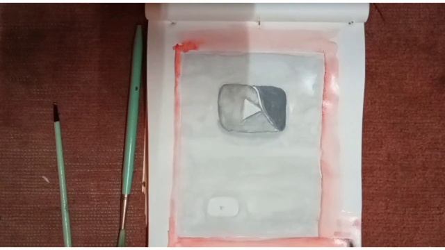 silver play button youtube (sketch 100K) смотреть онлайн