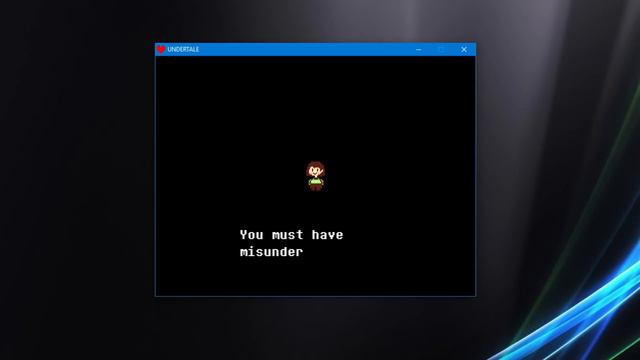 Undertale - Chara Jumpscare: Windowed Mode