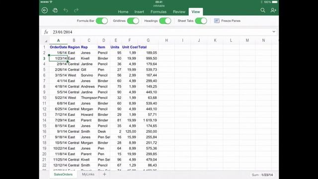 How to Freeze and Unfreeze Rows and Columns in Excel for iPad смотреть онлайн