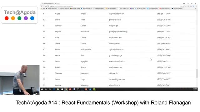 TechAtAgoda #14 : React Fundamentals (Workshop) смотреть онлайн