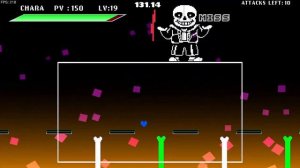[Geometry dash 2.2] Unnerfed Sans By SaYZoX933 (Undertale Sans fight in GD)