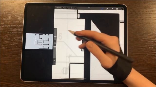 Курсы скетчинга для начинающих / Урок 1 / 2D Interior sketching / Прокриэйт / Procreate / Обучение смотреть онлайн