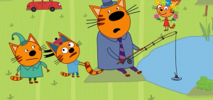 Три кота 4. Увлекательная раскраска с анимациями!