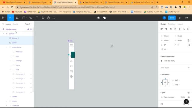 Cool Side Bar Menu Design And Animation In figma (2023) смотреть онлайн