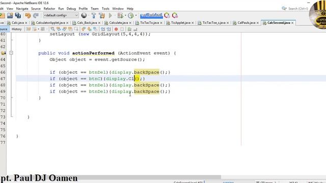 How to Create a Calculator Applet in Java - Part 2 of 2 смотреть онлайн
