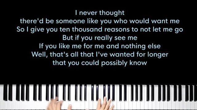 Only Us - Carrie Underwood, Dan + Shay Version (Piano Karaoke) - Instrumental cover lyrics смотреть онлайн