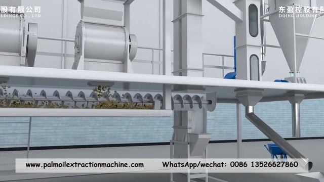 1-30tpd palm kernel oil mill plant, palm kernel oil processing machine 3D animation video смотреть онлайн