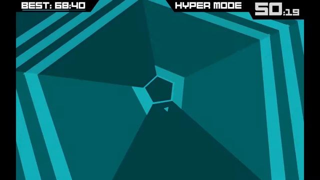 Super Hexagon - Level 4 "HEXAGON" HYPER MODE 98.28s смотреть онлайн