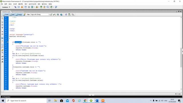 User Registration FORM with PHP, MYSQL and Java script смотреть онлайн