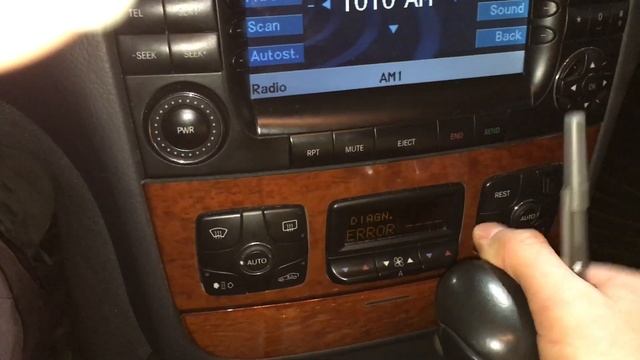 Mercedes Benz W220 Climate Control Diagnostic смотреть онлайн