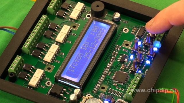 BM0836 8-канальный микропроцессорный таймер смотреть онлайн