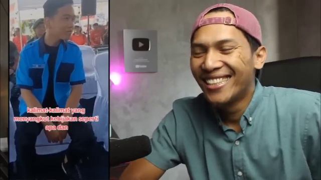 KATA KATA GIBRAN BIKIN MARAH BAPAK INI,.!! SEOLAH OLAH 01 DAN 03 TIDAK TERIMA JIKA KALAH,.!! смотреть онлайн