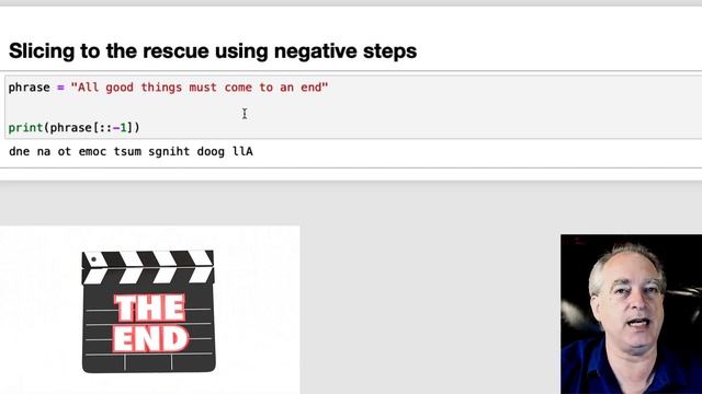 Reverse a string in Python смотреть онлайн