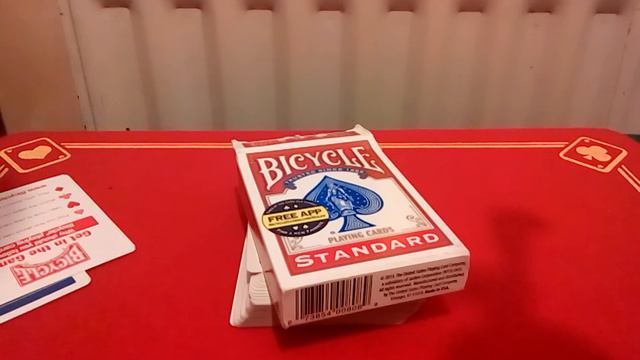 Bicycle standard red and blue playing cards review смотреть онлайн