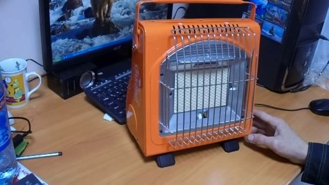 Портативный газовый обогреватель "ОЧАГ",фирмы СЛЕДОПЫТ смотреть онлайн