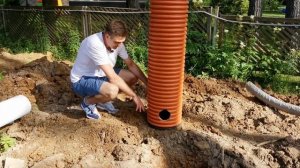 Дренажная система водоотведения на участке. Монтаж и установка ливневых канализаций.