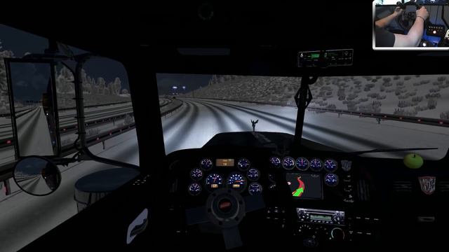 Euro Truck Simulator 2 - Complete Winter Mod ( Peterbilt 389 ) смотреть онлайн