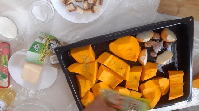 ТЫКВЕННЫЙ СУП- ПЮРЕ СО СЛИВКАМИ смотреть онлайн