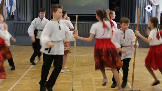 Фестиваль танцев народов мира в школе Александра Пушкина смотреть онлайн