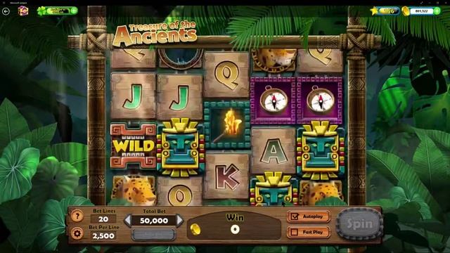 Microsoft Jackpot's 'Treasure of the Ancients' Gameplay смотреть онлайн
