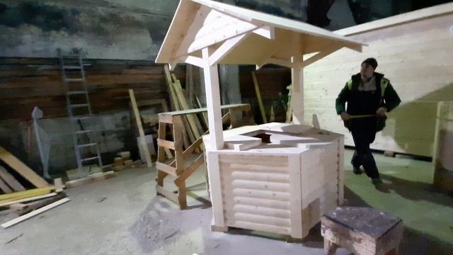 Домик для колодца с доставкой на участок! смотреть онлайн