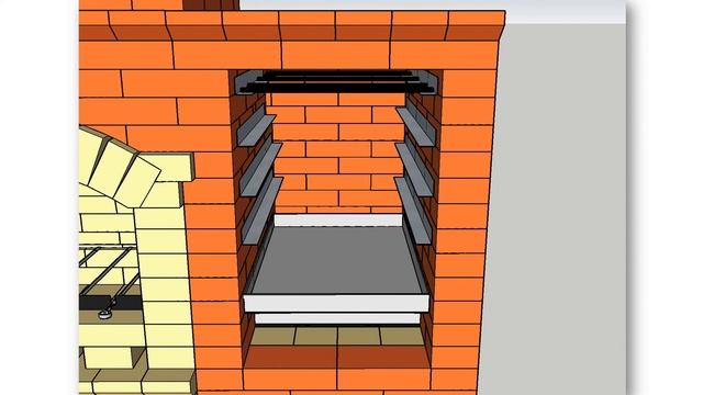 КОМПЛЕКС БАРБЕКЮ BIG L 90 CLASSIC. Проект, порядовка, для самостоятельного строительства. смотреть онлайн