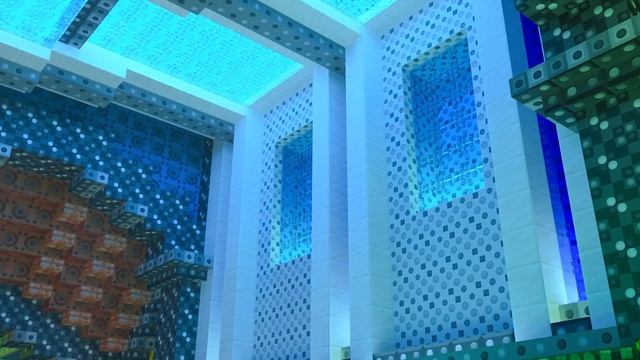 A Lego themed RTX Minecraft resource pack Trailer смотреть онлайн
