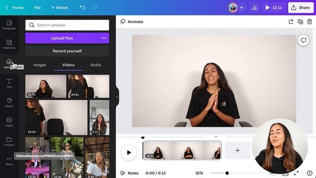 How to CLONE YOURSELF in a Video | Canva PRO Tutorial смотреть онлайн