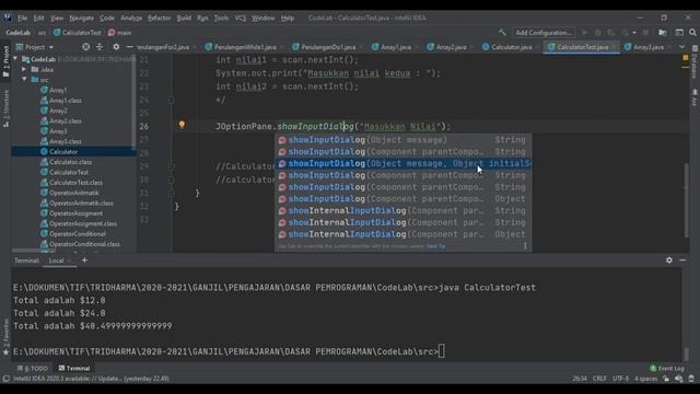 PIF1103 #10 - Method dan Paket смотреть онлайн