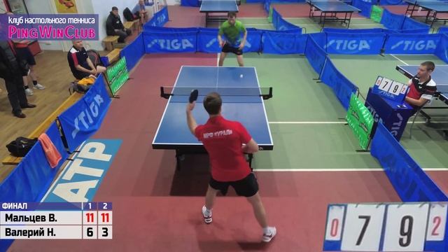 16.10.18 ? Мальцев В. - Надеев В. | "PingWinClub" ФИНАЛ | настольный теннис Екатеринбург смотреть онлайн