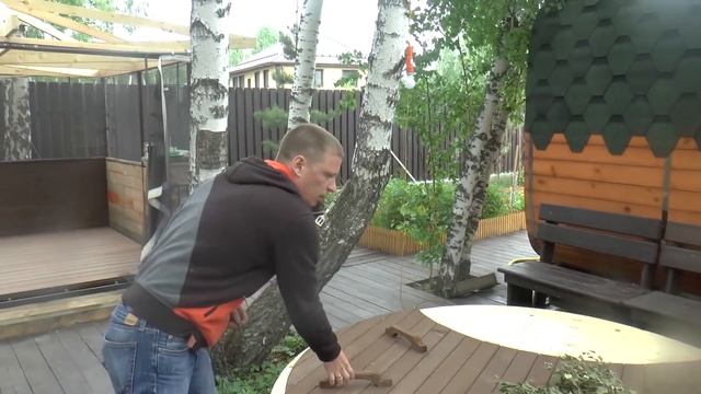 Обзор участка, гриль домика, купели и бани квадро смотреть онлайн