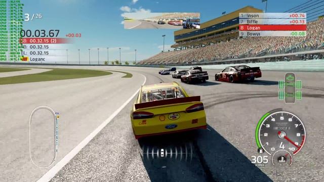 Nascar'15 The Game Max Settings Ultra 4K UHD GTX 1080 and I7 6900K Frame Performance Gameplay смотреть онлайн