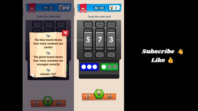 IQ Boost Level 35 Crack the code lock! смотреть онлайн