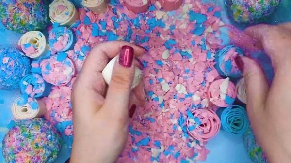 ASMR/Хруст мыльных розочки №3 / Поможет расслабиться