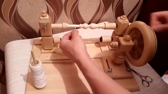 Приспособление для намотки ниток на коклюшки смотреть онлайн