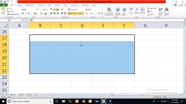 ms excel merge cell смотреть онлайн