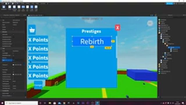 Roblox Studio: How to make a Speed Simulator | Part 21 | Rebirth GUI смотреть онлайн