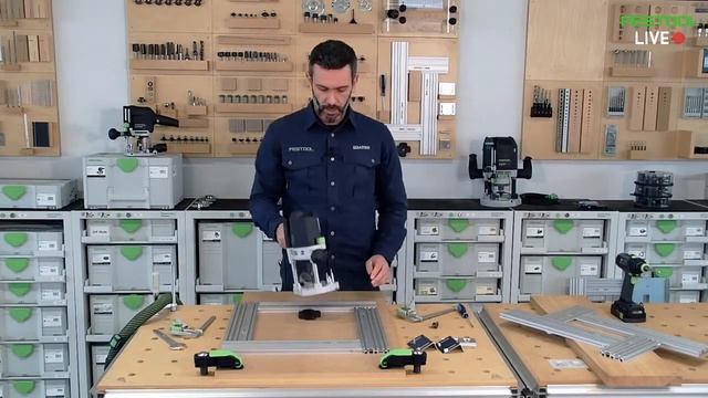 Festool LIVE? [FR] | Notre défonceuse OF1400 associée au gabarit de fraisage MFS смотреть онлайн