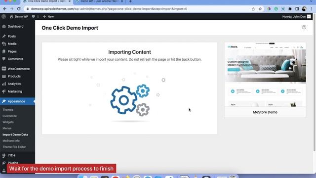 How to start with MeStore free WordPress theme. смотреть онлайн