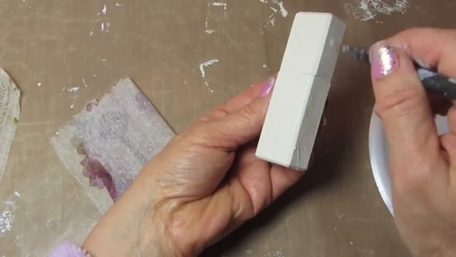 DIY Perfume bottle Upcycle Decoupage смотреть онлайн