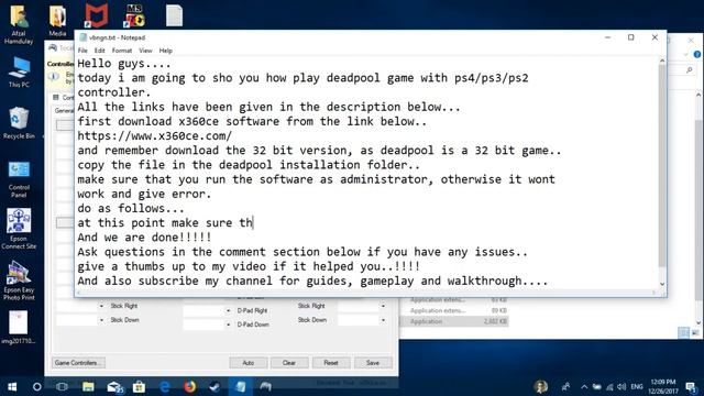 How to play Deadpool(PC) Game with ps4/ps3/ps2 controller on PC смотреть онлайн