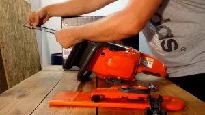 UNBOXING Chainsaw Husqvarna 455e II Rancher