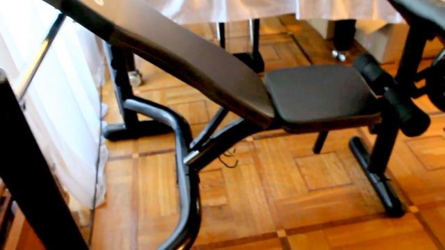 Многофункциональная скамья под штангу Atemi ASB 1000 смотреть онлайн